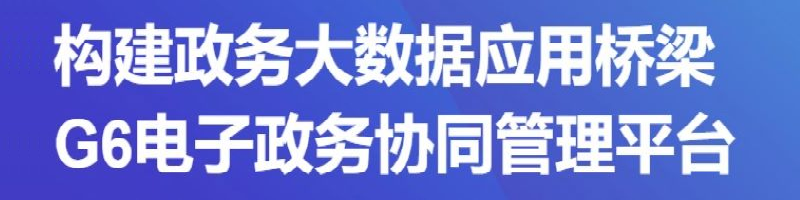 G6政务协同平台